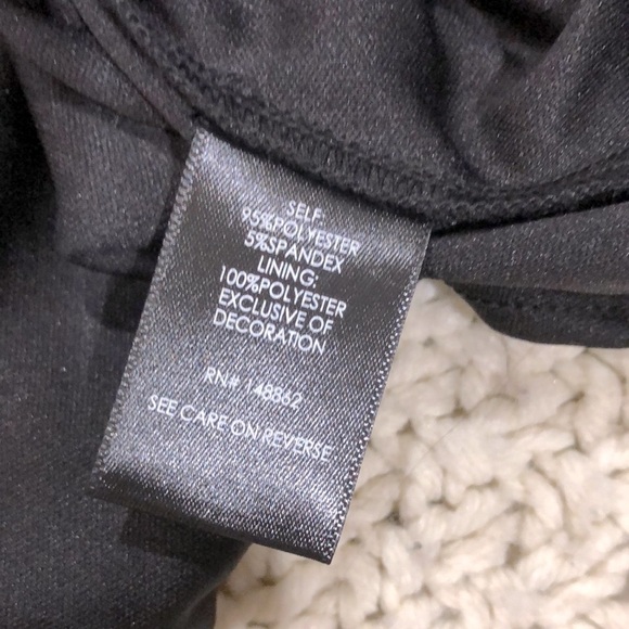 Torrid black floral dress size 0X - Picture 7 of 8